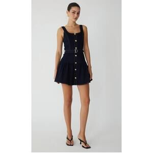 NEW JS71 jaya mini dress in dark wash